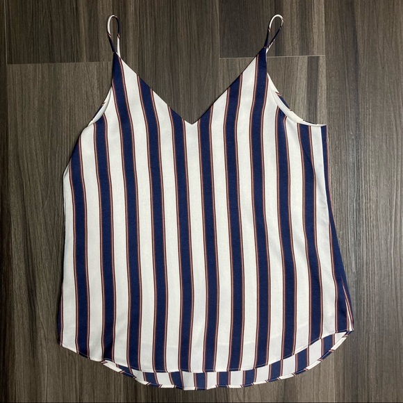 Women’s EXPRESS stripped tank top - Picture 4 of 6
